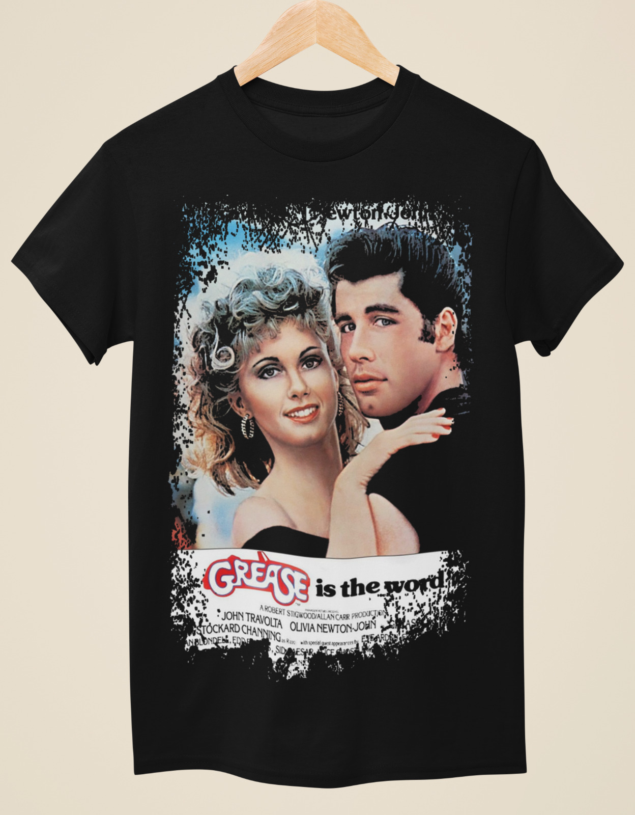 Poster Men Fashion - Vet-Filmposter Geïnspireerd Unisex Zwart T-Shirt