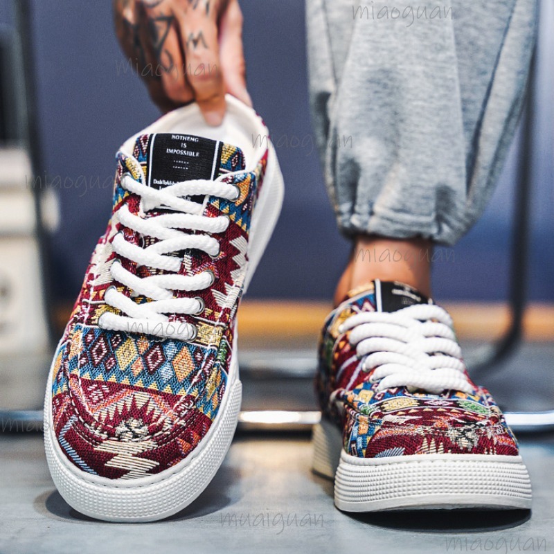 Men'S Fashion Videos - Mode Mannen Canvas Schoenen Lente Zomer