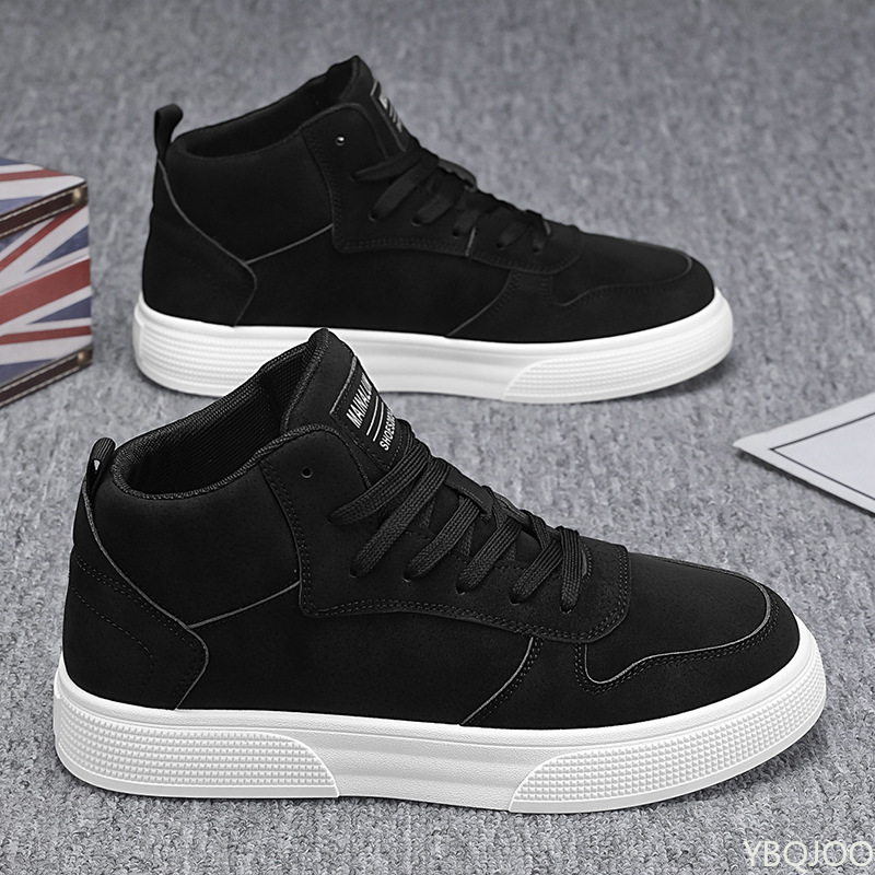 Mens Fashion Trainers - Minimalistische Heren Platform Schoenen Modieuze Veelzijdige