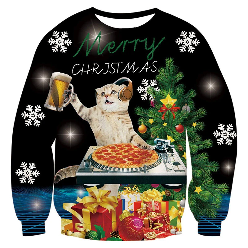 Grappige dierenprint met geite - Mens Fashion Clothes recensie en prijs