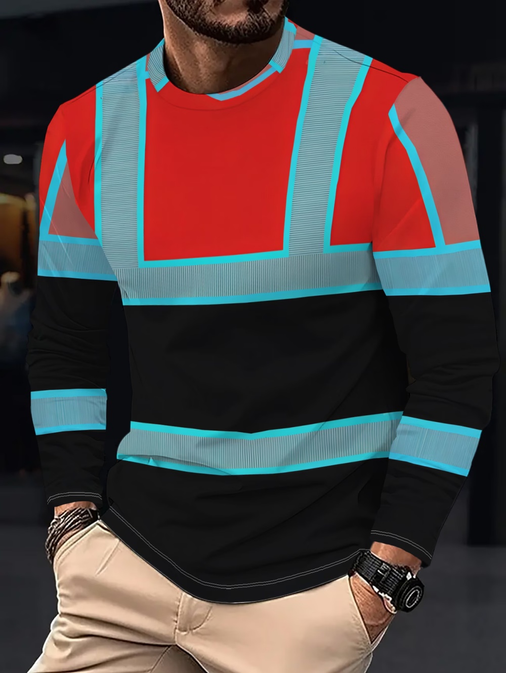 Y2K Heren Neon Groen Zwart Kle - Mens Fashion Summer recensie en prijs