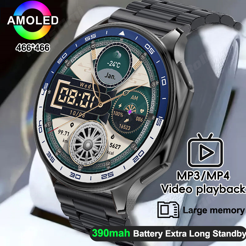 1.43 AMOLED Smart Horloge 3D S - Men'S Fashion X recensie en prijs