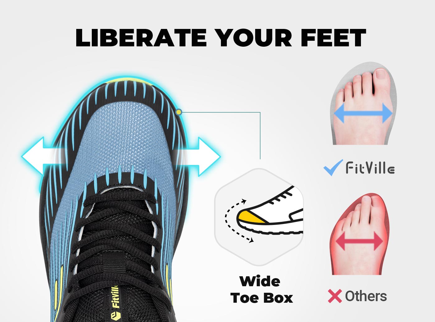 FitVille Trailrunningschoenen  - Mens Fashion Trainers recensie en prijs