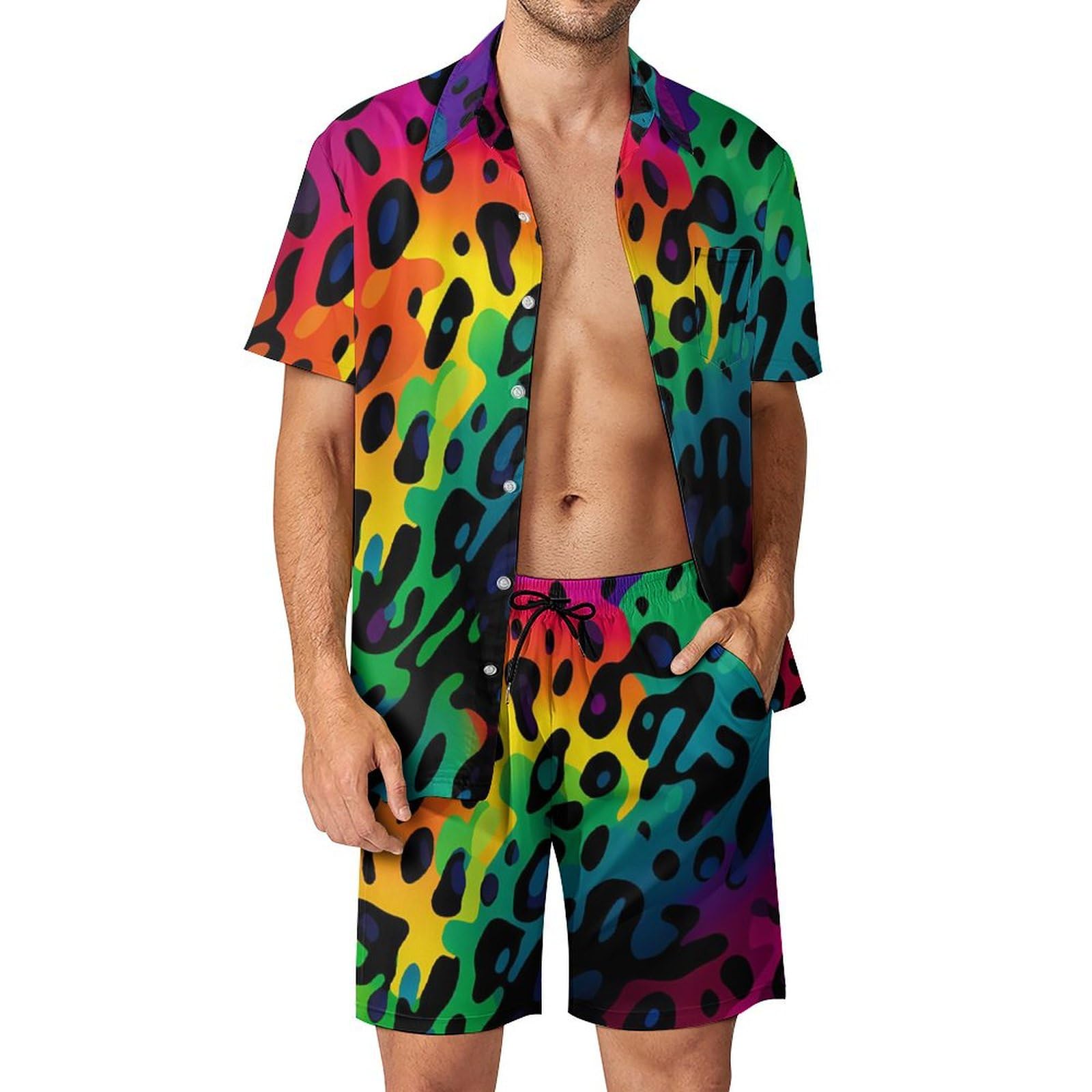 Zomer onregelmatige geometrisc - Mens Fashion Clothes recensie en prijs