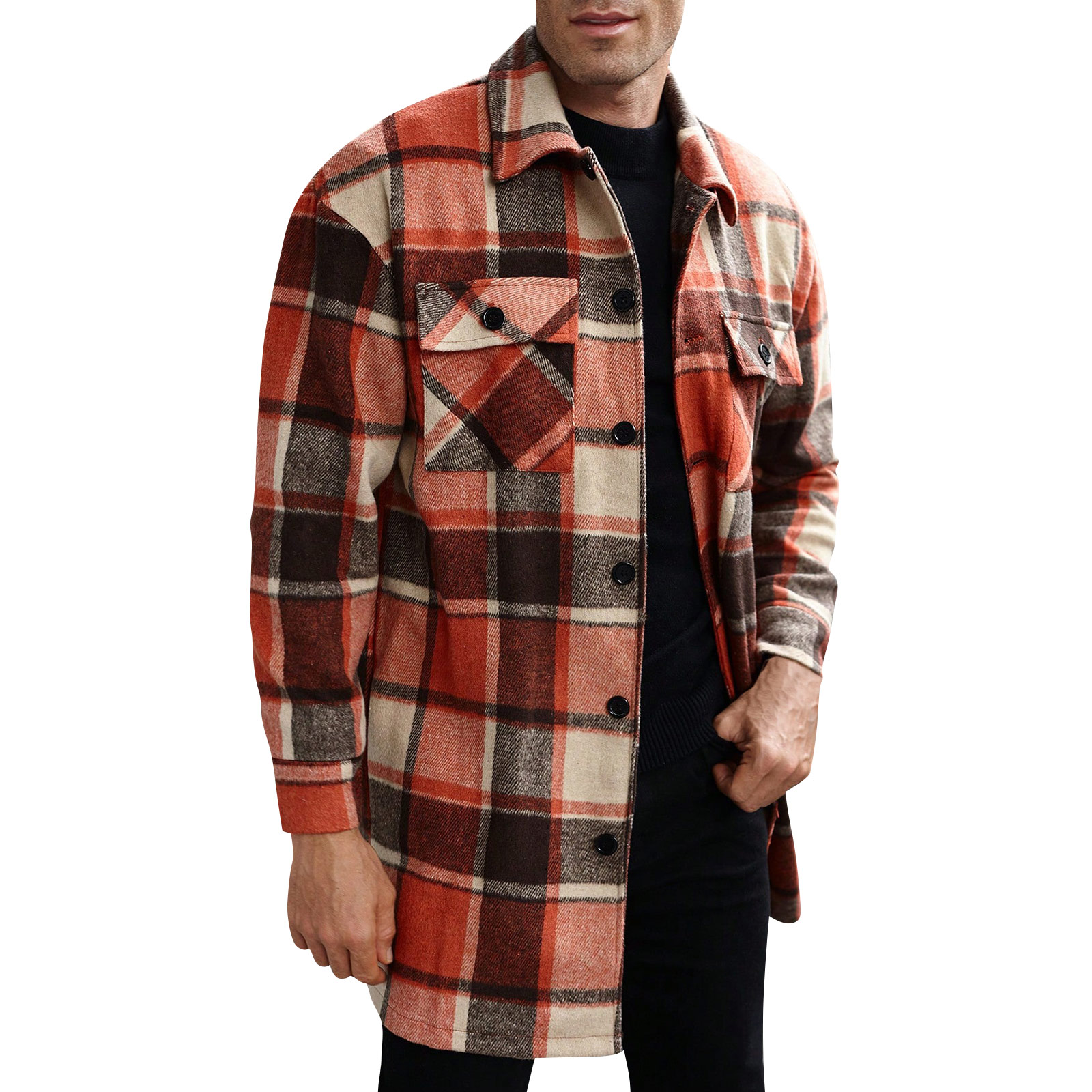 Trenchcoat met dubbele zak Lan - Men'S Fashion X recensie en prijs