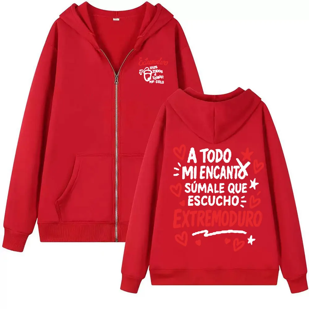 Rockband Extremoduro Album Zip - Mens Fashion Zip Up Hoodies recensie en prijs