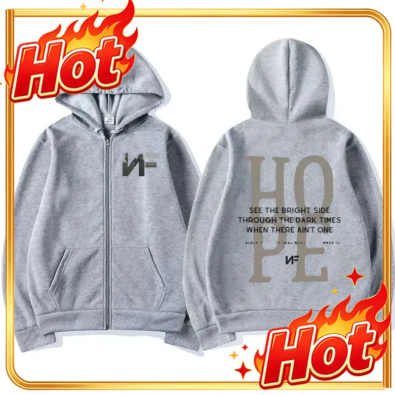 Rapper NF Hope Tracklist Zippe - Mens Fashion Zip Up Hoodies recensie en prijs