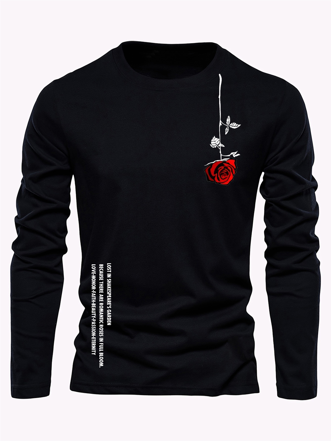 Heren T-shirt met lange mouwen - Men'S Fashion T Shirts recensie en prijs