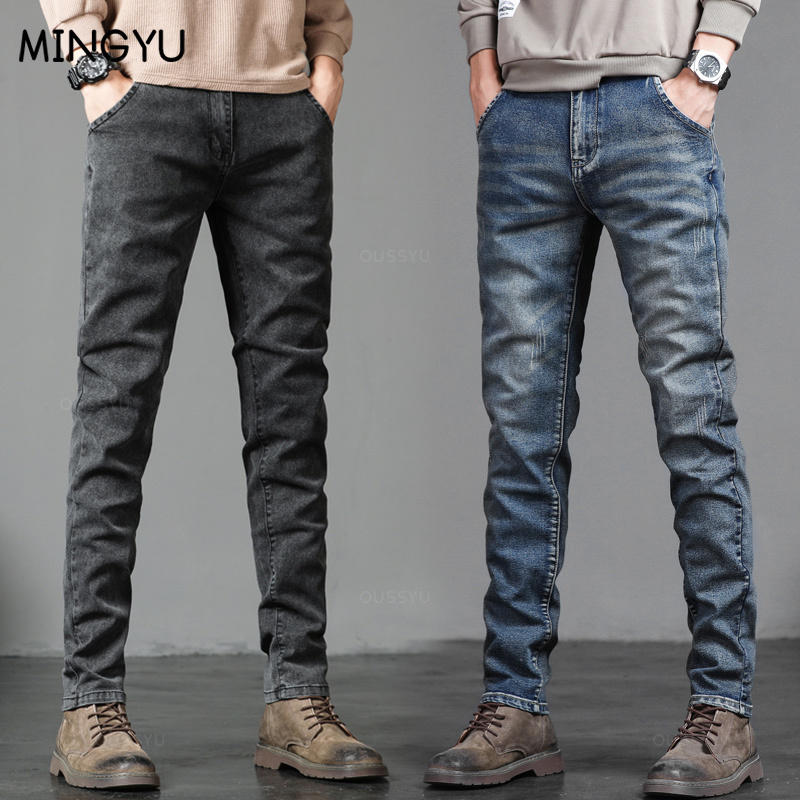 Lente Herfst Heren Klassieke M - Men'S Fashion Grey Jeans recensie en prijs
