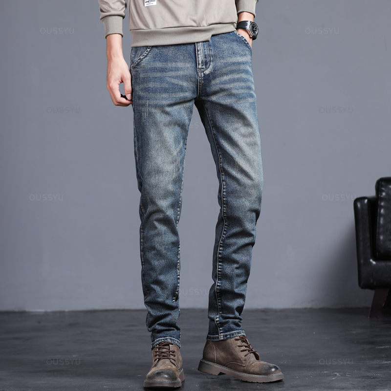 Lente Herfst Heren Klassieke M - Men'S Fashion Grey Jeans recensie en prijs