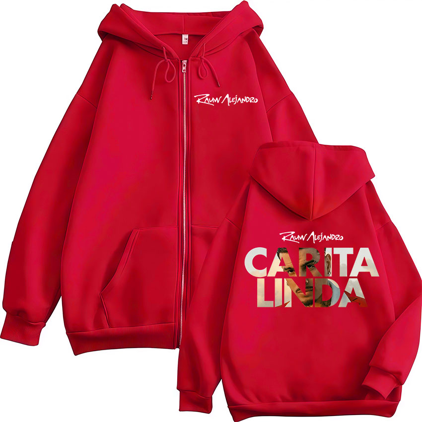 Rauw Alejandro Carita Linda 20 - Mens Fashion Zip Up Hoodies recensie en prijs